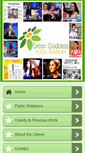 Mobile Screenshot of greengoddessfood.com